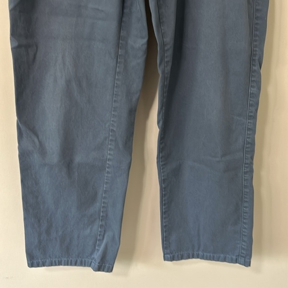 PETER MILLAR Mens SOFT TOUCH FLAT FRONT TROUSER Chino Pant Blue Sz 35 - Picture 6 of 11